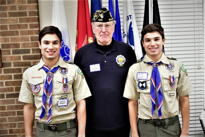 Northeast Post 630 honors Eagle Scouts