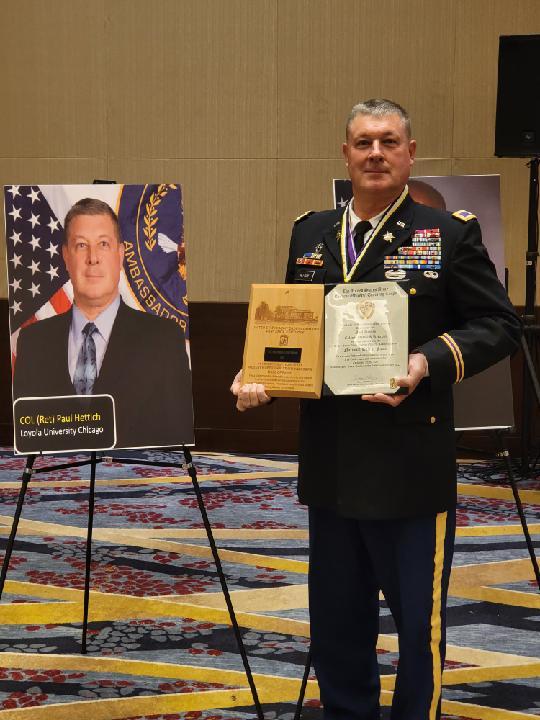 American Legion Post 748 officer Col. (retired) Paul Hettich inducted into U.S. Army ROTC Hall Of Fame