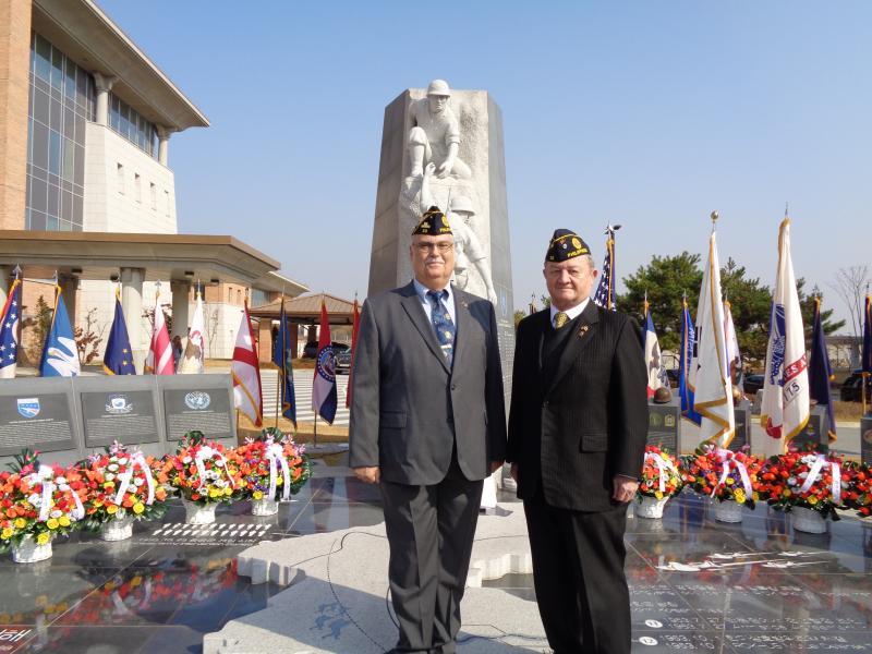 U.S. Forces Korea Veterans Day ceremony at Camp Humphreys, Korea 
