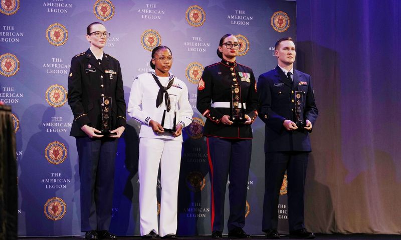 Award recipients from the 103rd National Convention