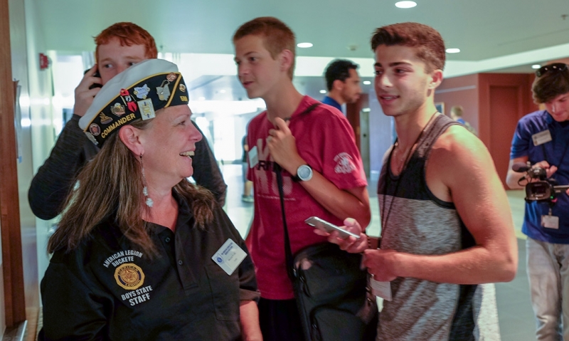 Patriotism passed along as veterans share their stories