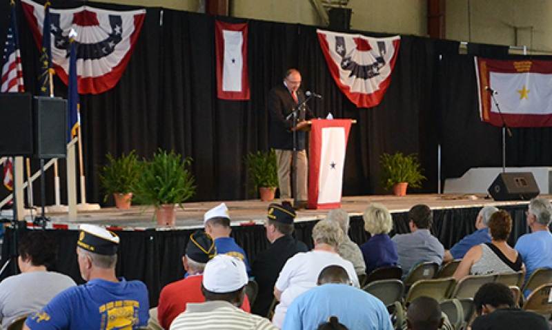 Blue Star Banner shows appreciation