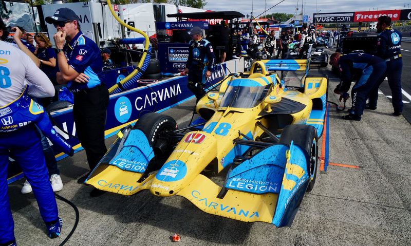 Johnson’s confidence growing during inaugural INDYCAR season