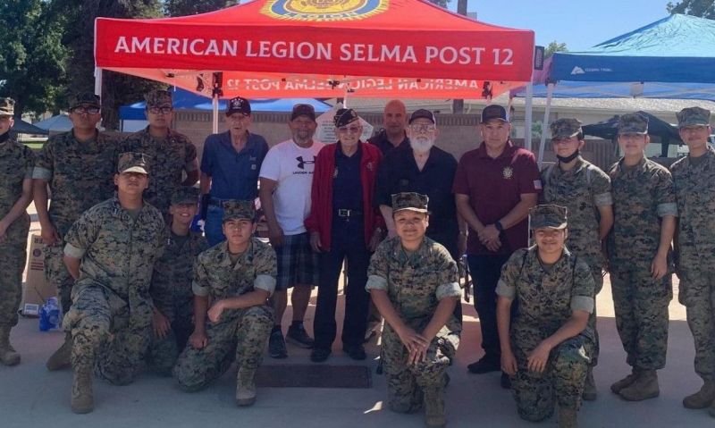 Selma Post 12 flag exchange results in 100 new flags
