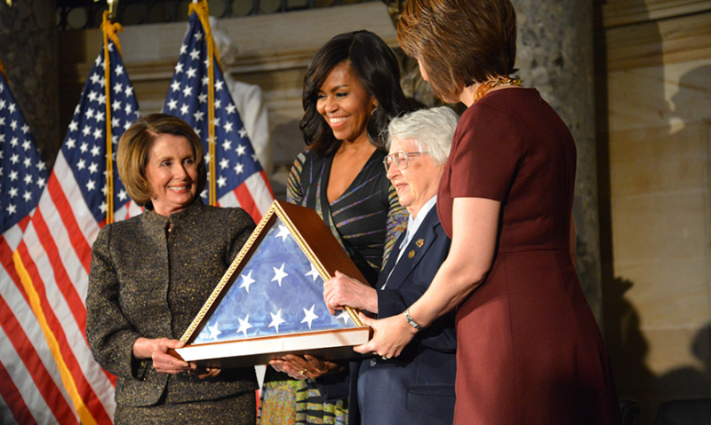 'A very historic time for military women'