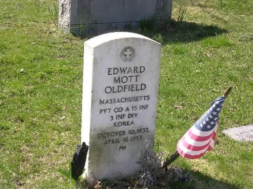 Edward Mott Oldfield Memorial Stone