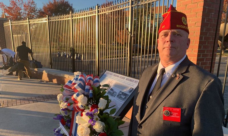 Unknown Soldier’s homecoming honored at Navy Yard