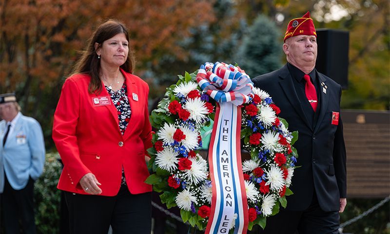 National vice commander honors service and sacrifice at Arlington