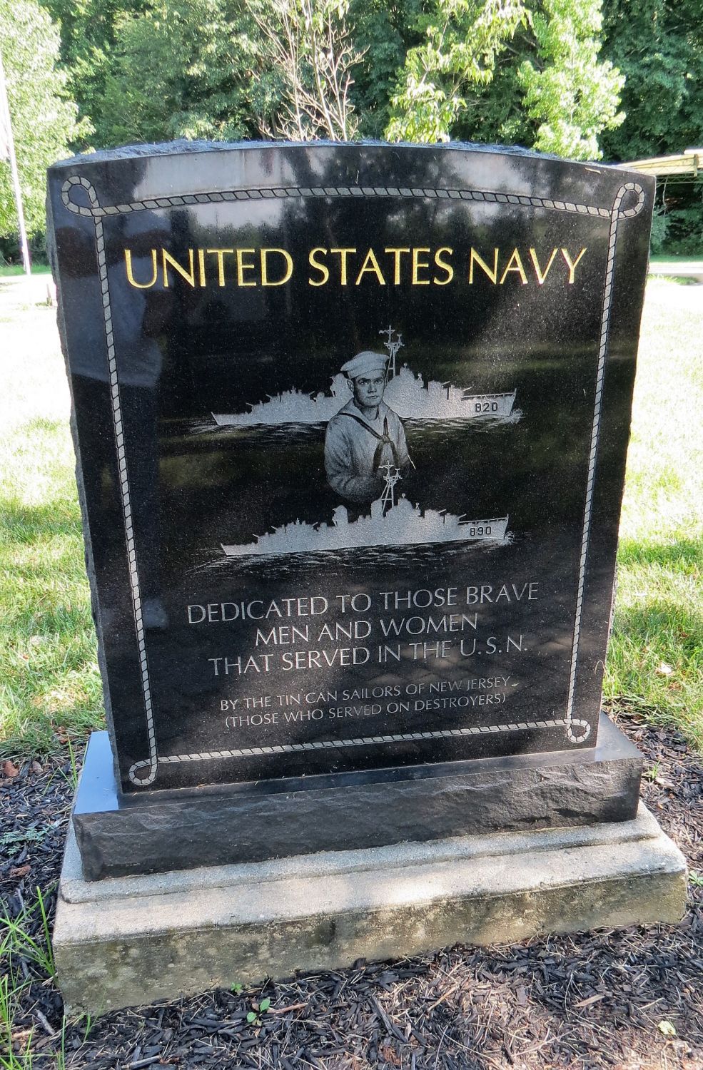 United States Navy Memorial, Wrightstown, New Jersey