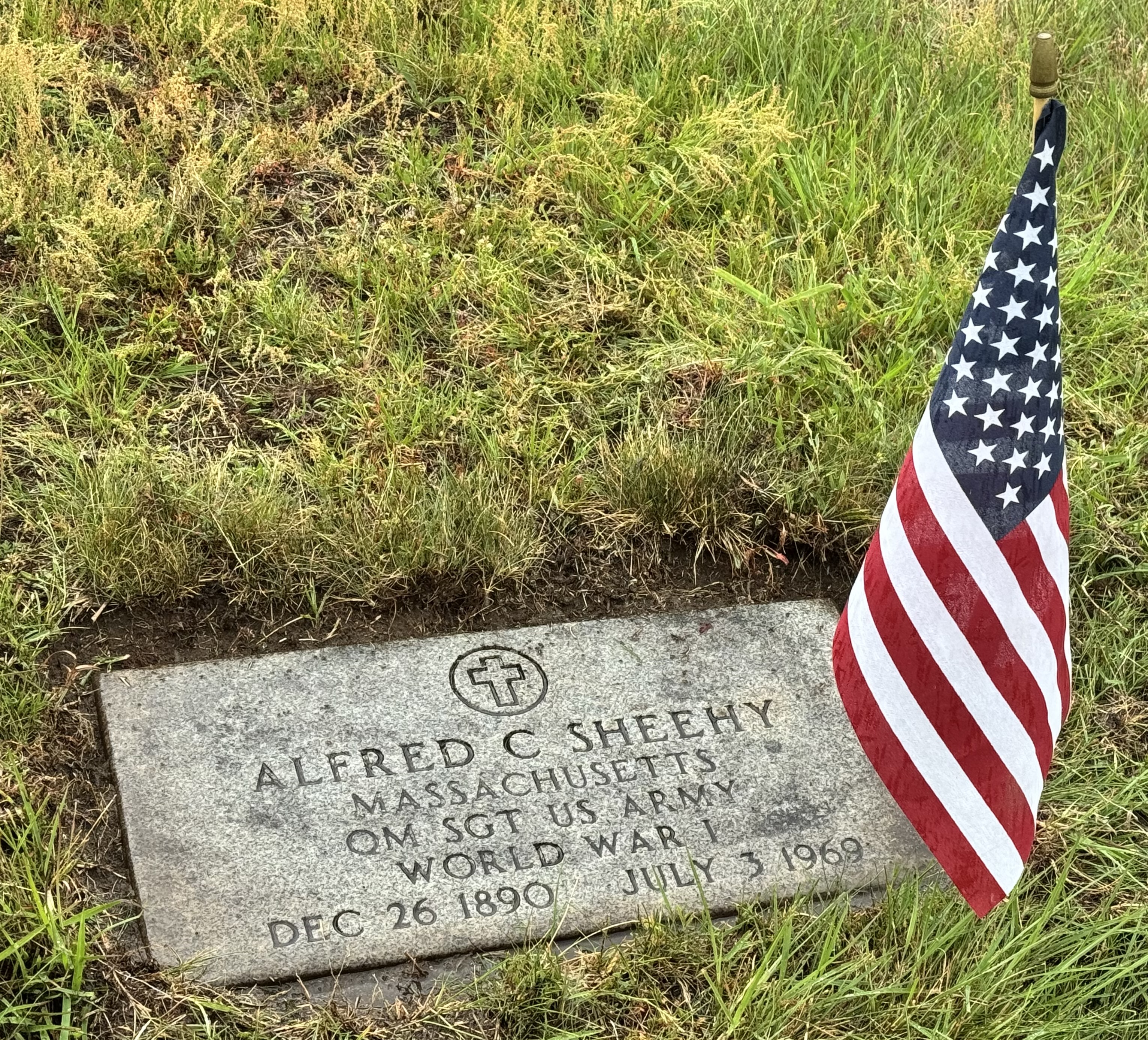 Alfred C. Sheehy QM Sgt, US ARMY