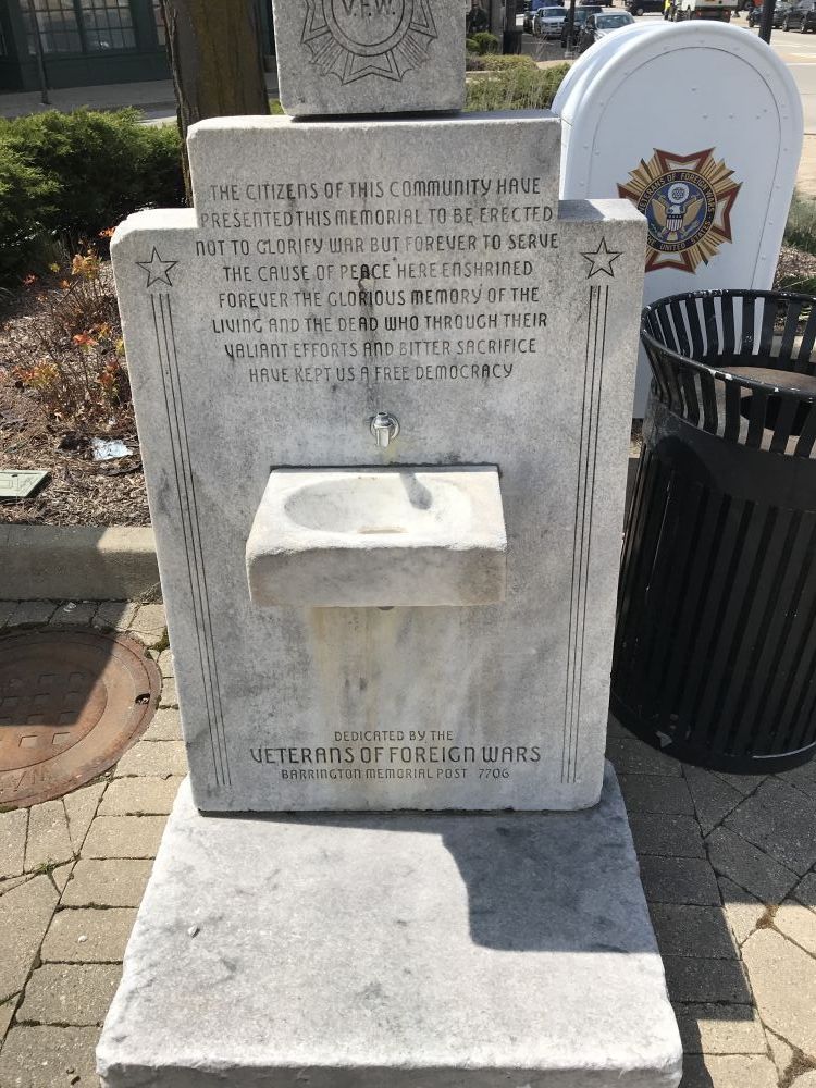 VFW Memorial Fountain