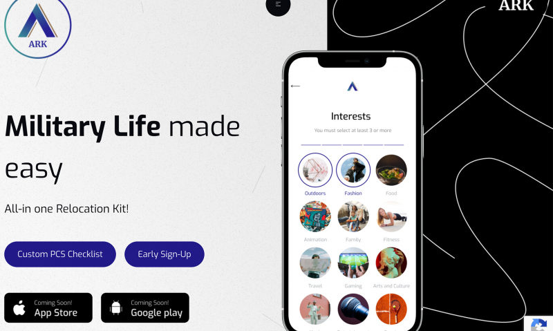 Mobile app removes stress of relocating for active duty and veterans