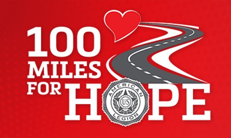 Walk, run, bike or ride 100 miles for veterans and children