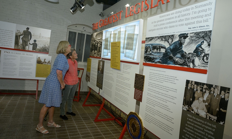 Bob Hope Patriotic Hall welcomes American Legion GI Bill exhibit