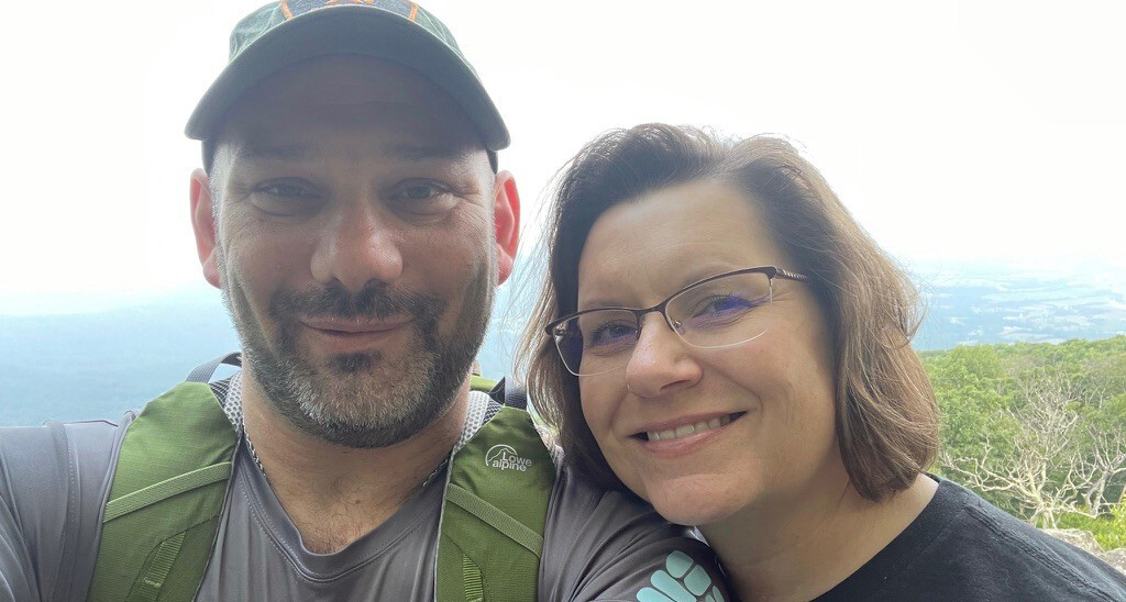 Legionnaire James Pinsky and his wife, Wendy, an Auxiliary member.