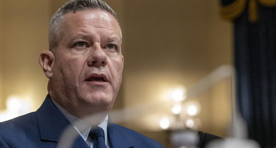 Adm. Thomas Allan, the vice commandant of the Coast Guard, testifies during a House Homeland Security Committee hearing on Wednesday. (Eric Kayne/Stars and Stripes)