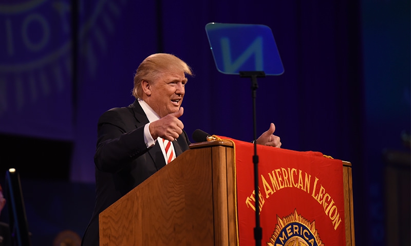 Trump addresses Legion's national convention