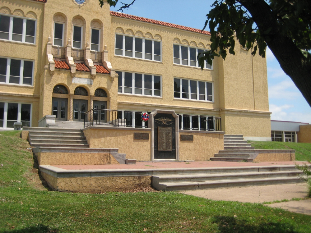 Ponca City, Oklahoma High School Veterans Memorial