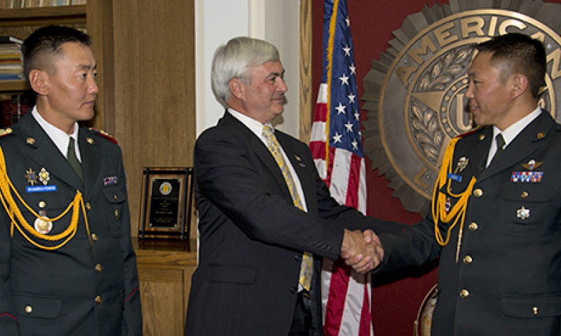 Legion honors Mongolian war heroes