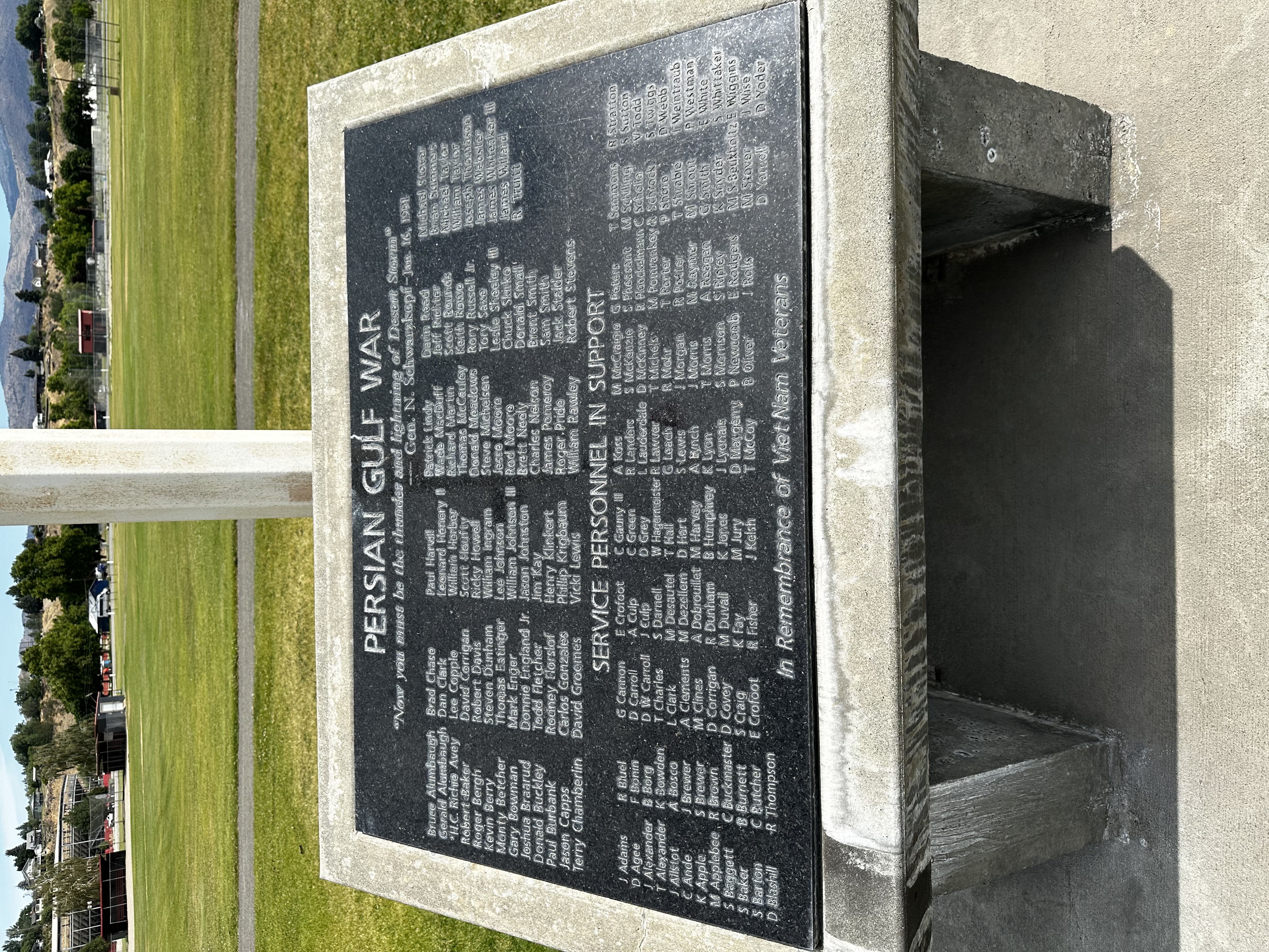 Persian Gulf Veterans Memorial