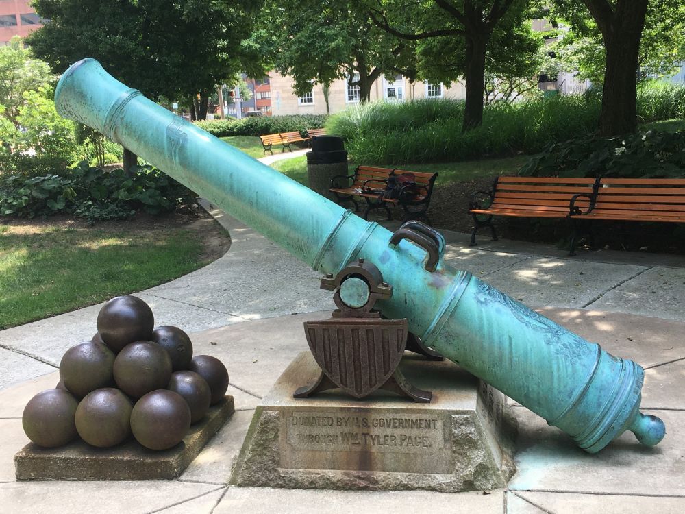 Spanish American War Cannon, Towson, Maryland