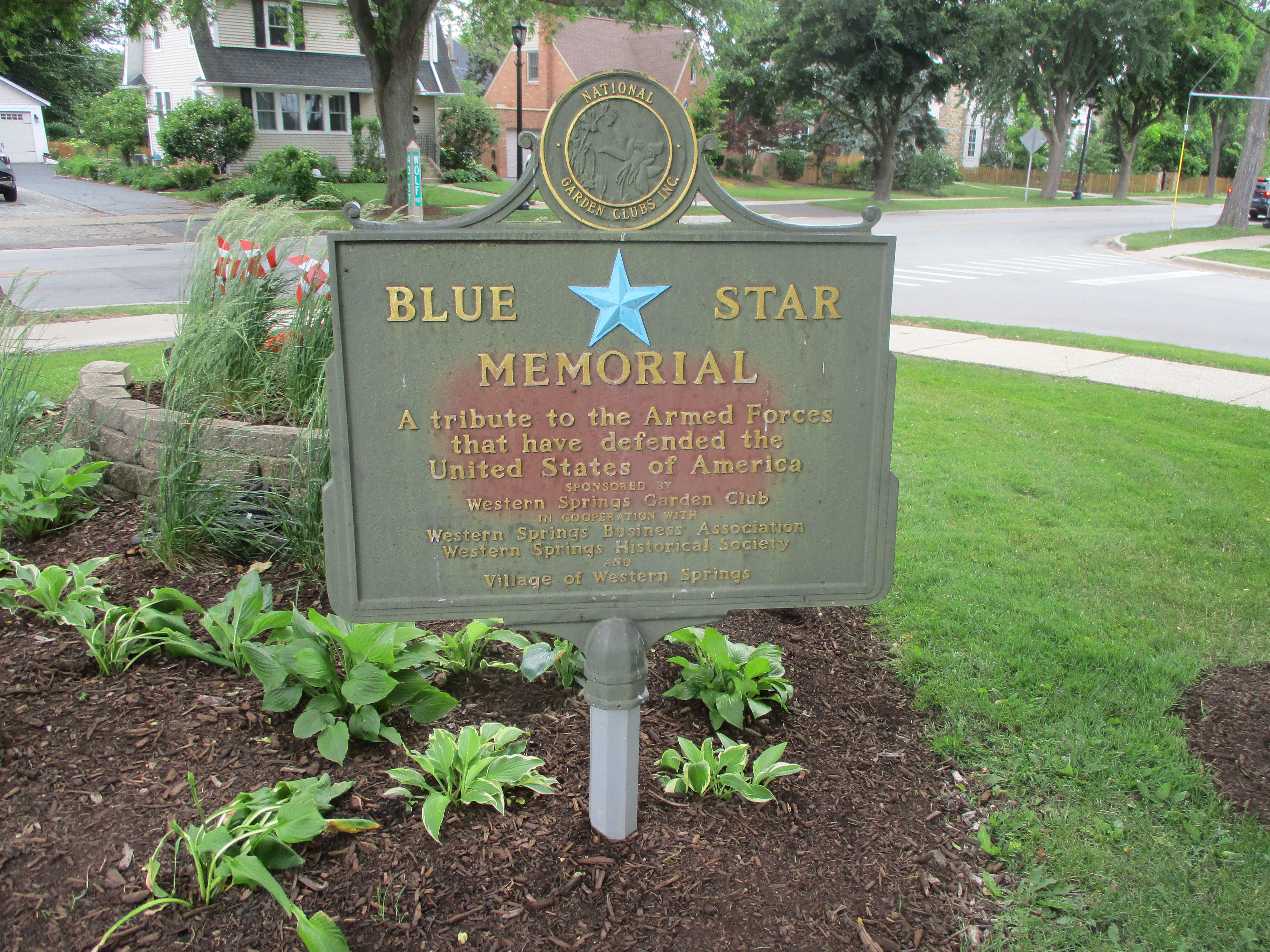 Western Springs Blue Star Memorial