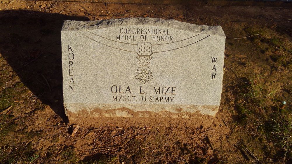 MSGT Ola L. Mize Memorial