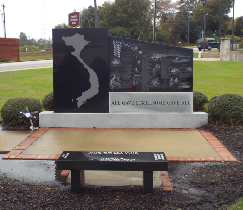 Cumberland County Vietnam Memorial, Freedom Memorial Park, Fayetteville