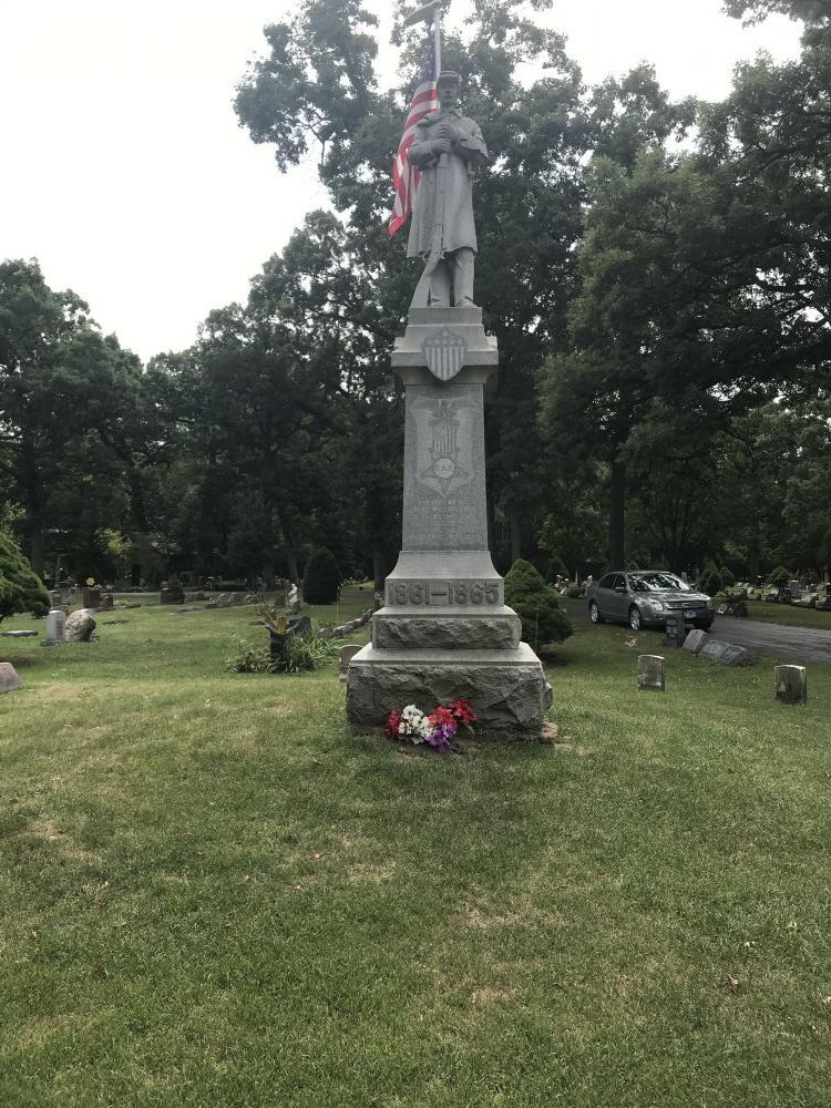 Maine Cemetery Civil War Memorial