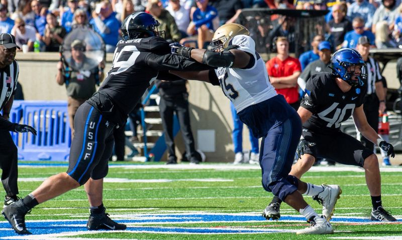 Air Force edges Navy on late field goal