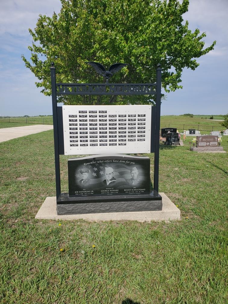 St. Bede's Cemetery Veterans Memorial