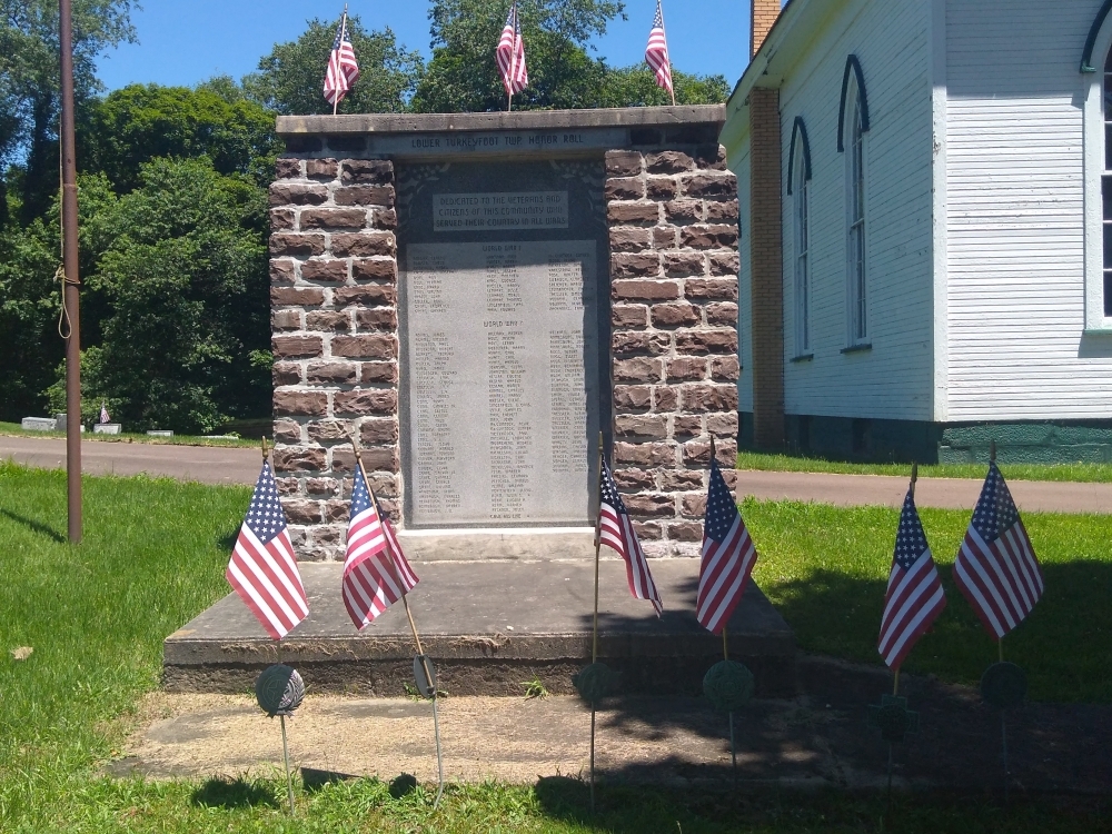Lower Turkey Foot Memorial, Pennsylvania