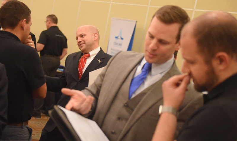'We're here to get jobs for the veterans'