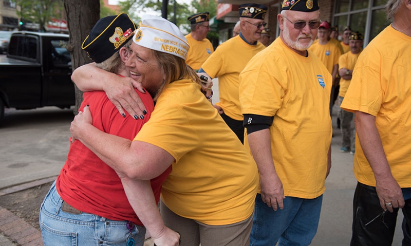 Walk brings out 'camaraderie' in Nebraska
