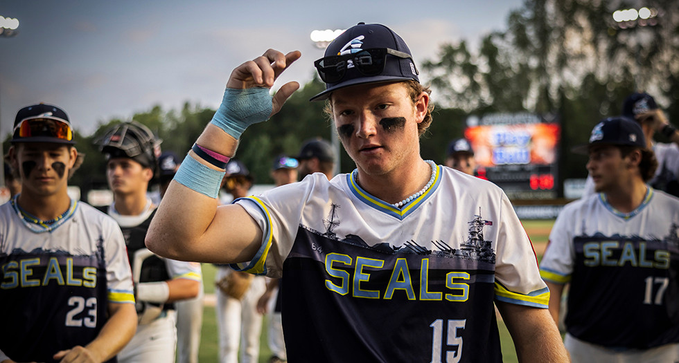 Wes Stubbe of Chesapeake, VA Post 280 is the 2025 American Legion Baseball Player of the Year. Photo by Chet Strange/The American Legion