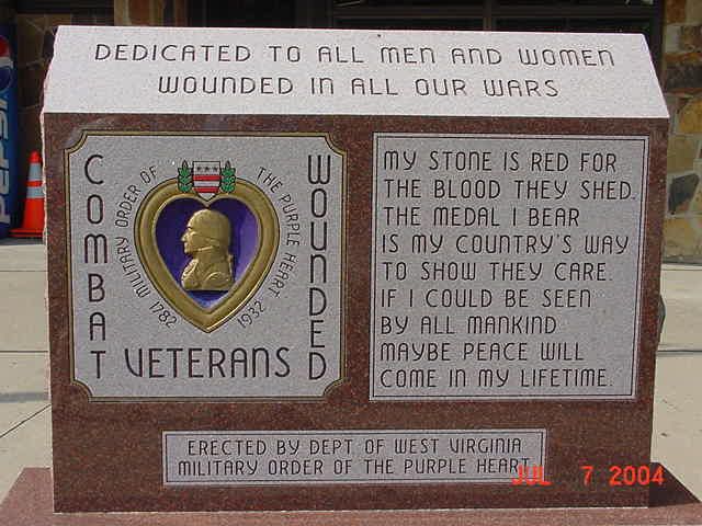 Purple Heart, Burnsville, West Virginia