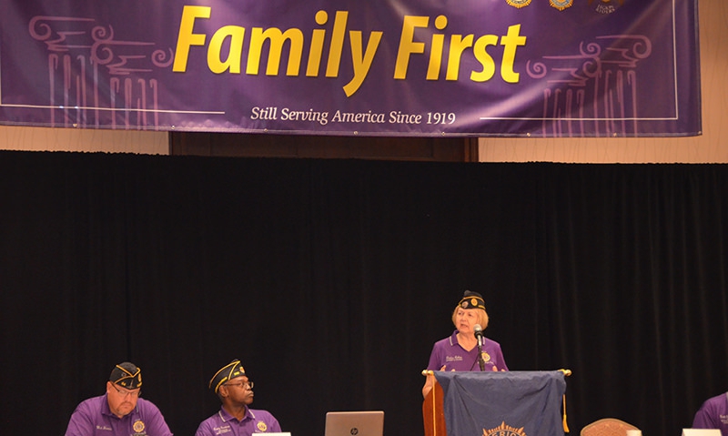Leading candidate for national commander: ‘It is family first’