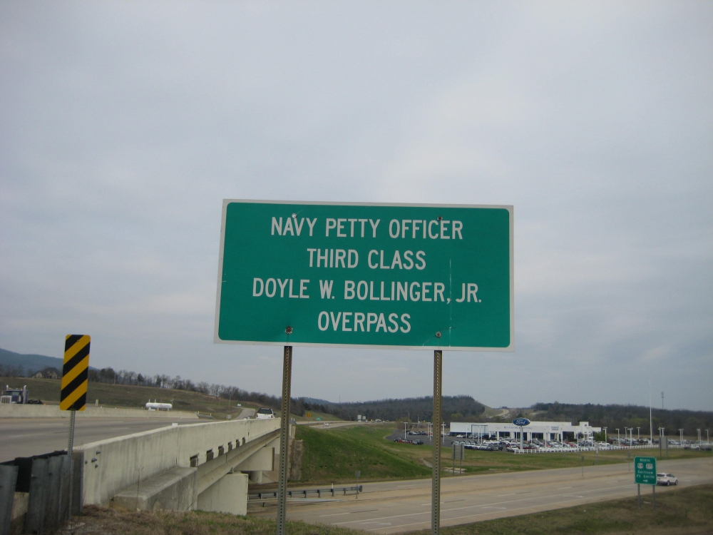 Navy Petty Officer Third Class Doyle W. Bollinger, Jr. Overpass