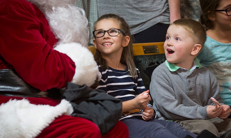 Frightful weather can't dampen Christmas spirit