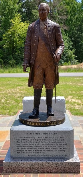 Major General Johann de Kalb statue
