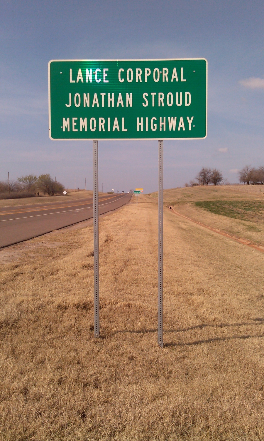 Lance Corporal Jonathan Stroud Memorial Highway