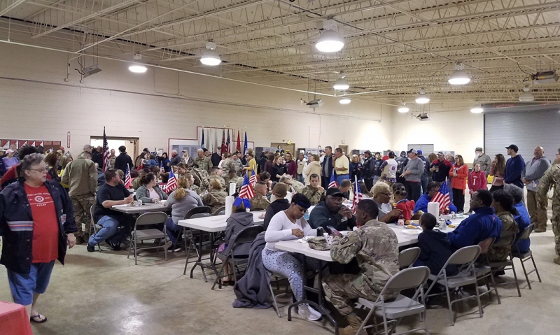 Deploying Guardsmen know 'there are people at home who care'