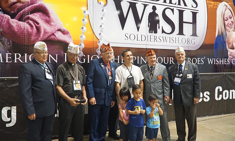 Soldier’s Wish boosts single dad with surprise gift