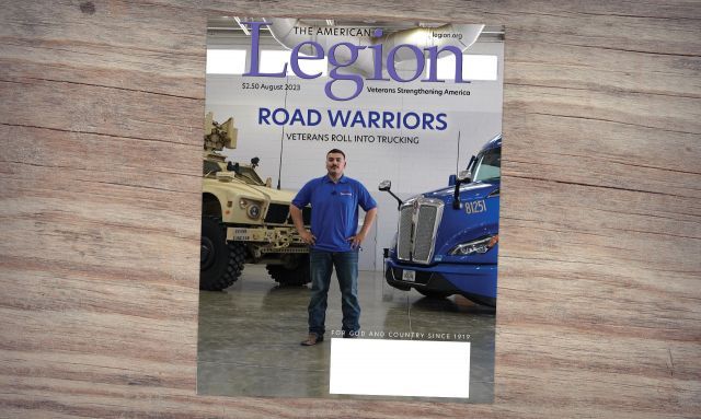 Listen to audio of the Legion magazine