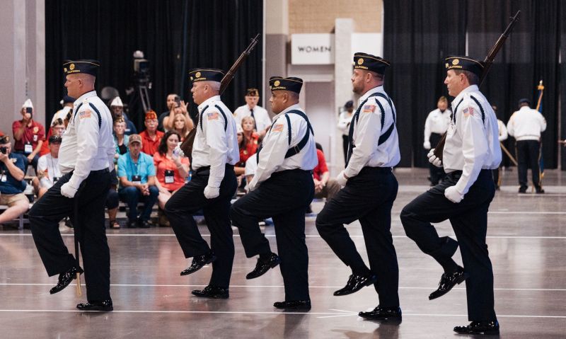 Newport Harbor Post 291 named color guard contest champions