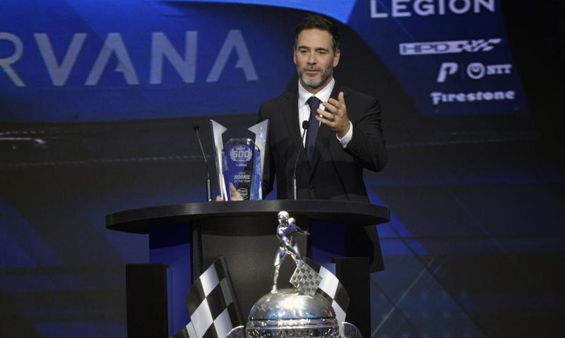 Johnson named Indy 500 Rookie of the Year