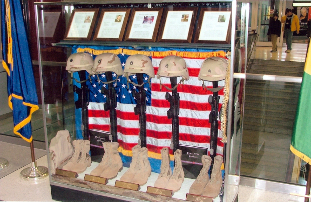 Veterans Memorial Wall at the Airport