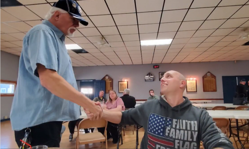 Wisconsin post provides proper send-off to deploying commander