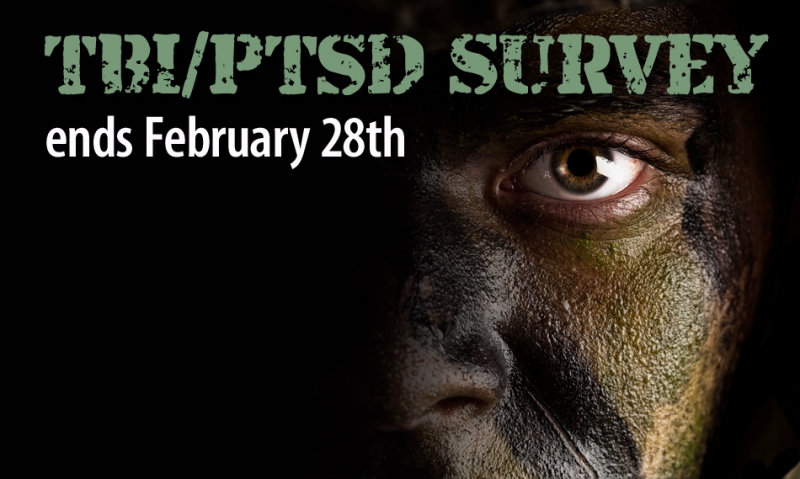 Legion TBI/PTSD survey ends Feb. 28