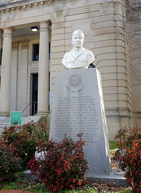 Richmond County Bust Head Monument